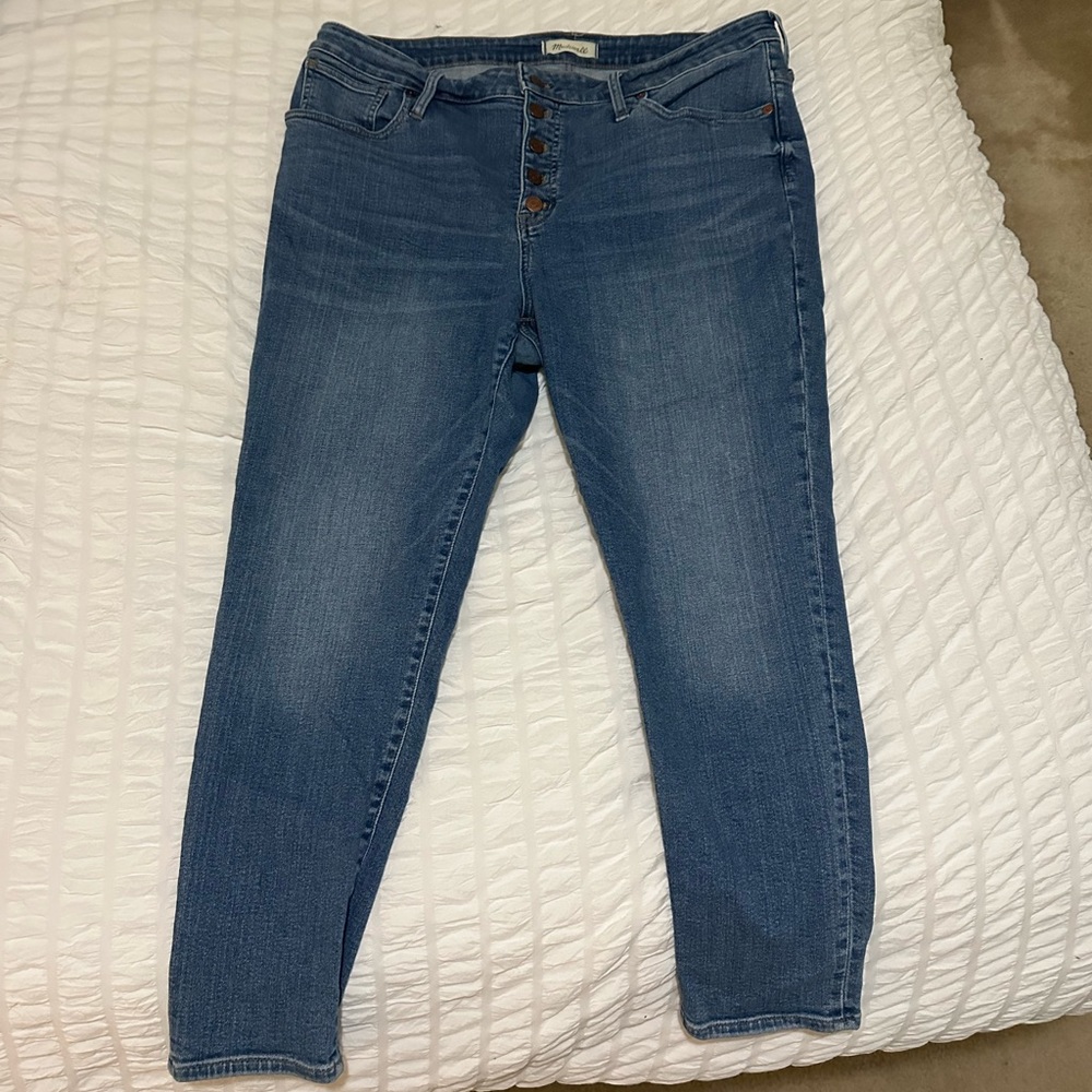 Madewell denim - 9 inch mid rise skinny Jean